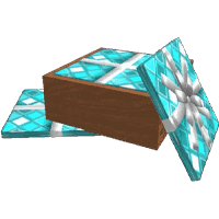 Box of Blue Wrapping Paper