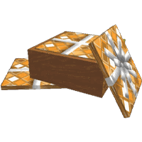 Box of Gold Wrapping Paper