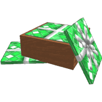 Box of Green Wrapping Paper