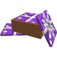 Box of Purple Wrapping Paper