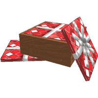Box of Red Wrapping Paper